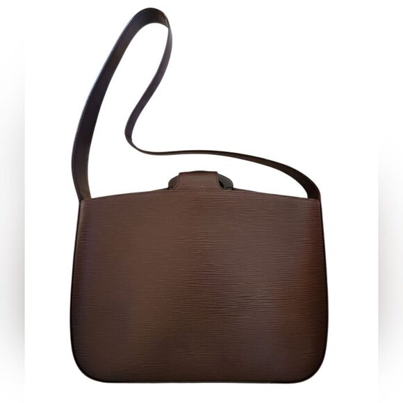 LOUIS VUITTON Epi Brown Leather Reverie Shoulder Bag Handbag - Picture 2 of 16